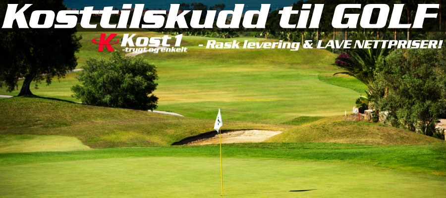 Kosttilskudd til golfspillere